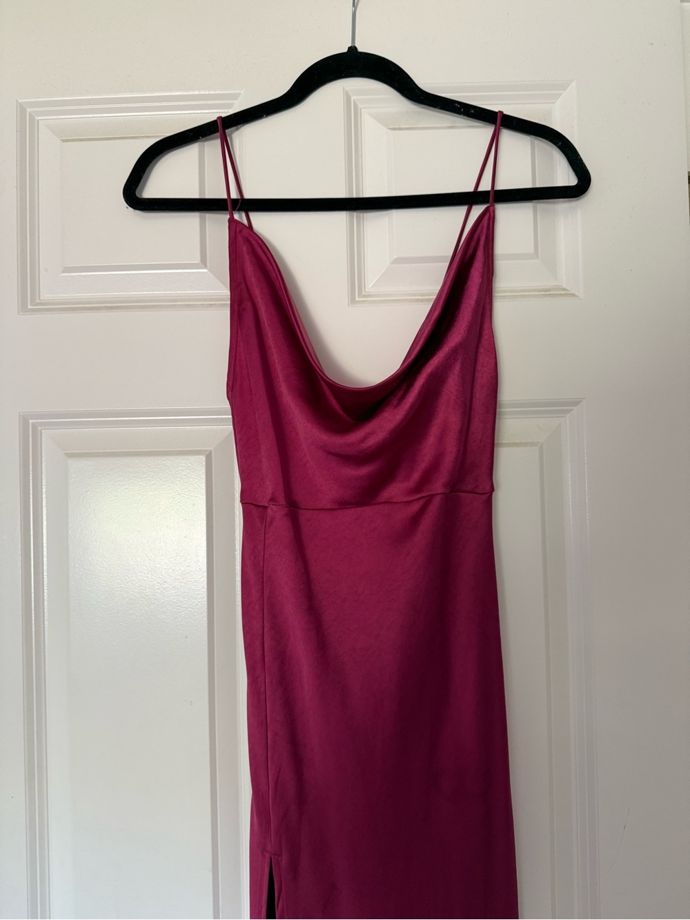 Lioness Fuchsia Slip Maxi Dress